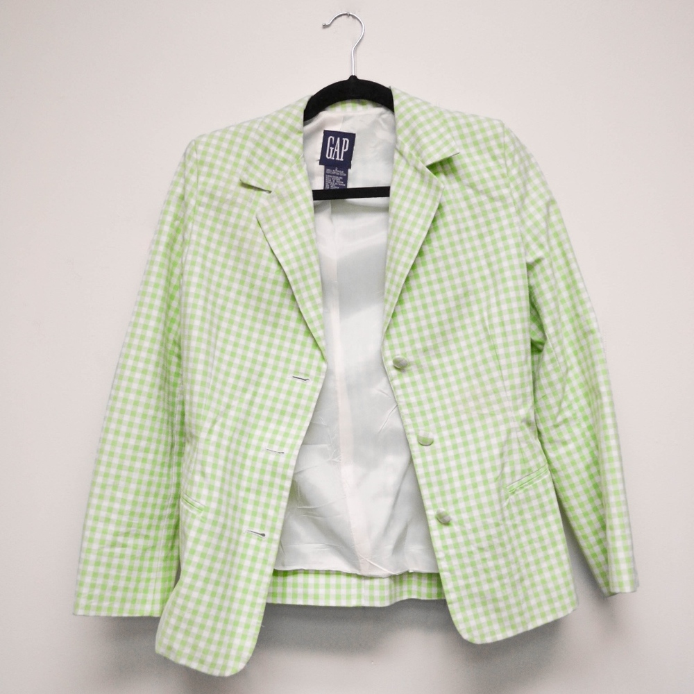 GAP Checked Blazer